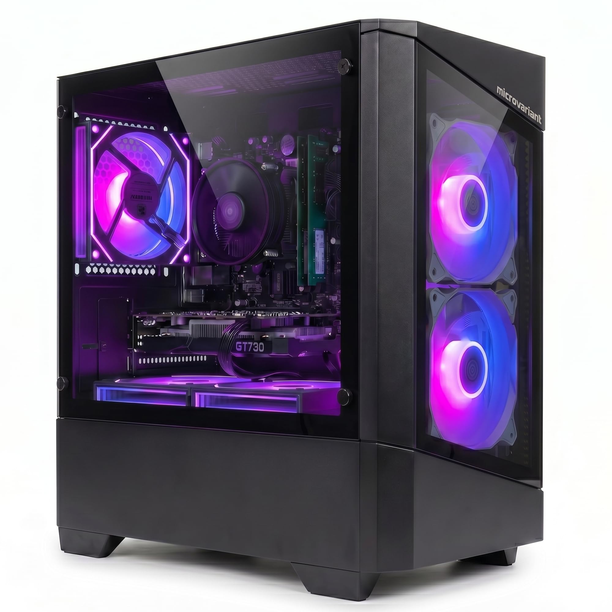 MICROVARIANT Vision-X Gaming PC | Core I7 7TH Gen Processor | GT